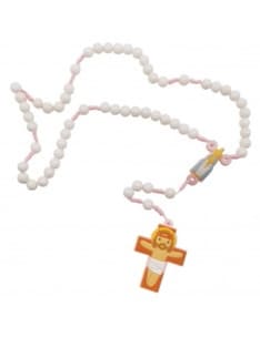 Rosary Our Lady of Fatima (Pink)