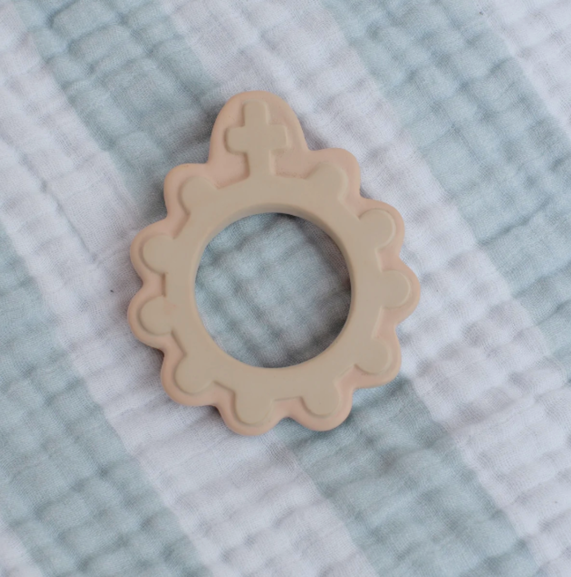Baby's First Rosary, Natural Rubber Teether
