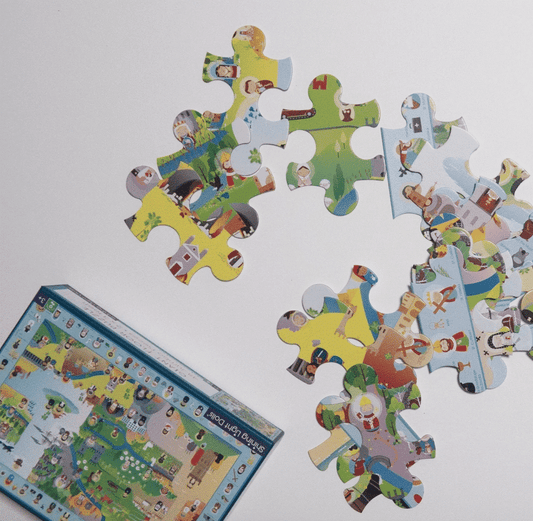 Saints & Symbols Search & Find Giant Floor Puzzle