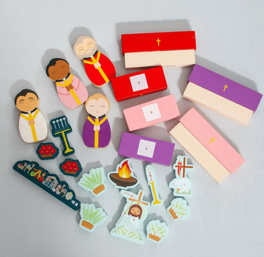Seasonal Celebration Kit (Add-On for Wooden Church Playset)