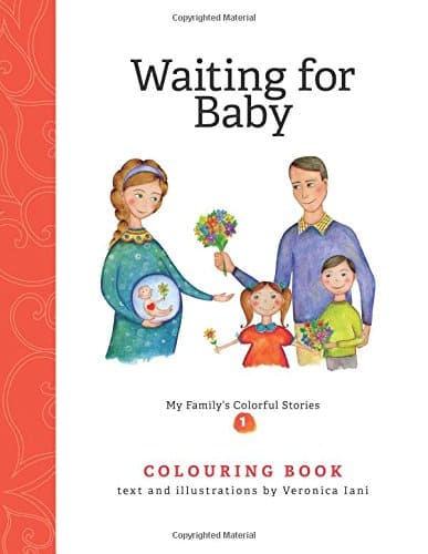 Waiting for Baby. Coloring book