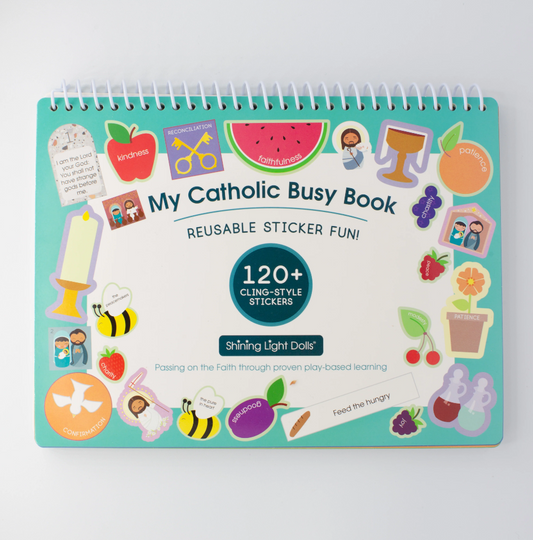My Catholic Busy Book Reusable Sticker Fun