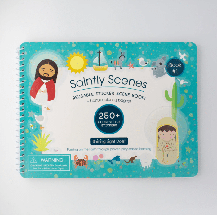 Saintly Scenes Book #1 (Reusable Sticker Scene) New Day Exclusive