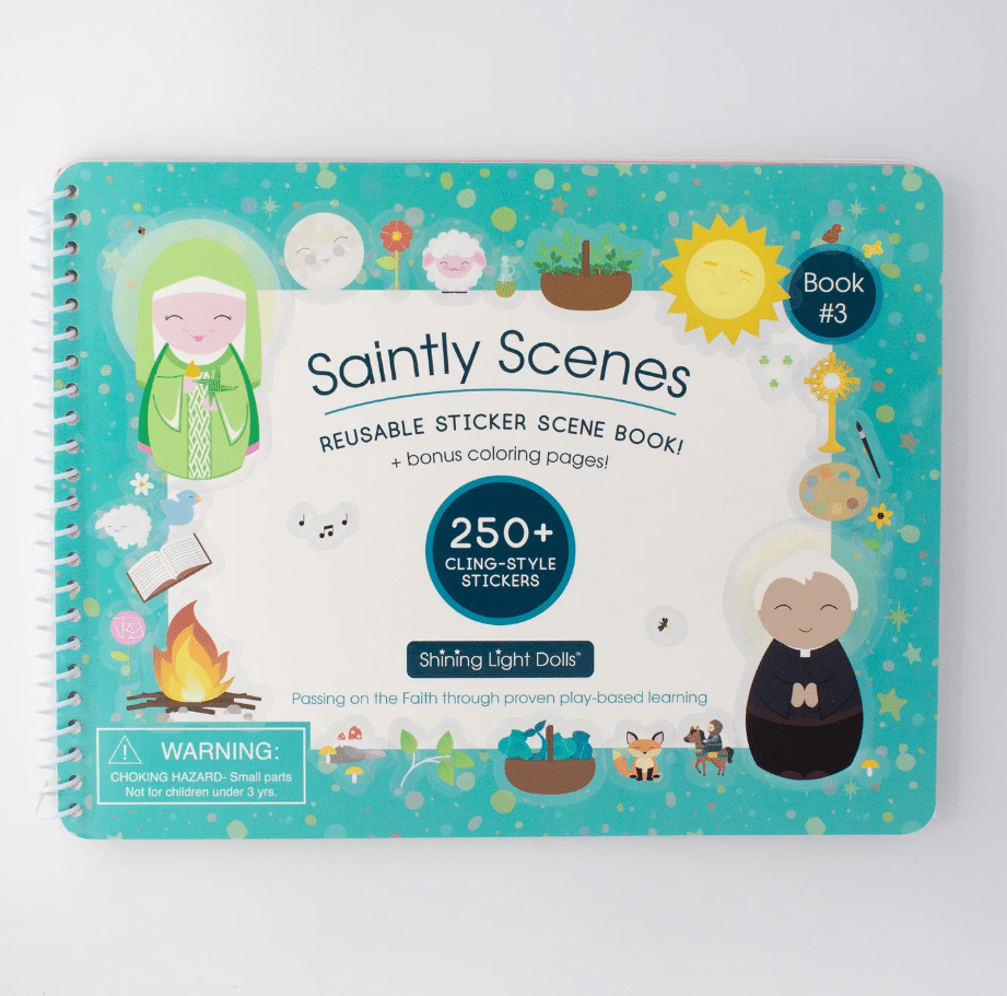 Saintly Scenes Book #3 (Reusable Sticker Scene)