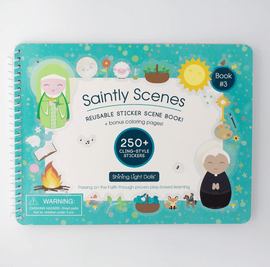 Saintly Scenes Book #3 (Reusable Sticker Scene)