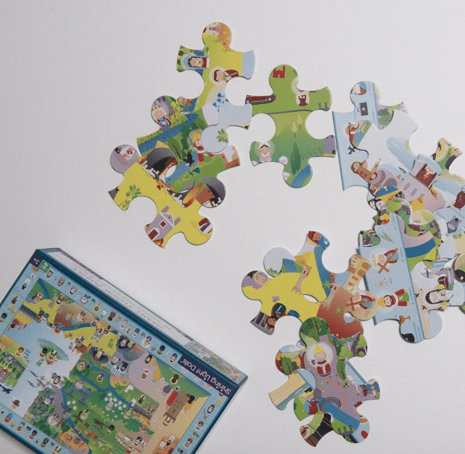 Saints & Symbols Search & Find Giant Floor Puzzle