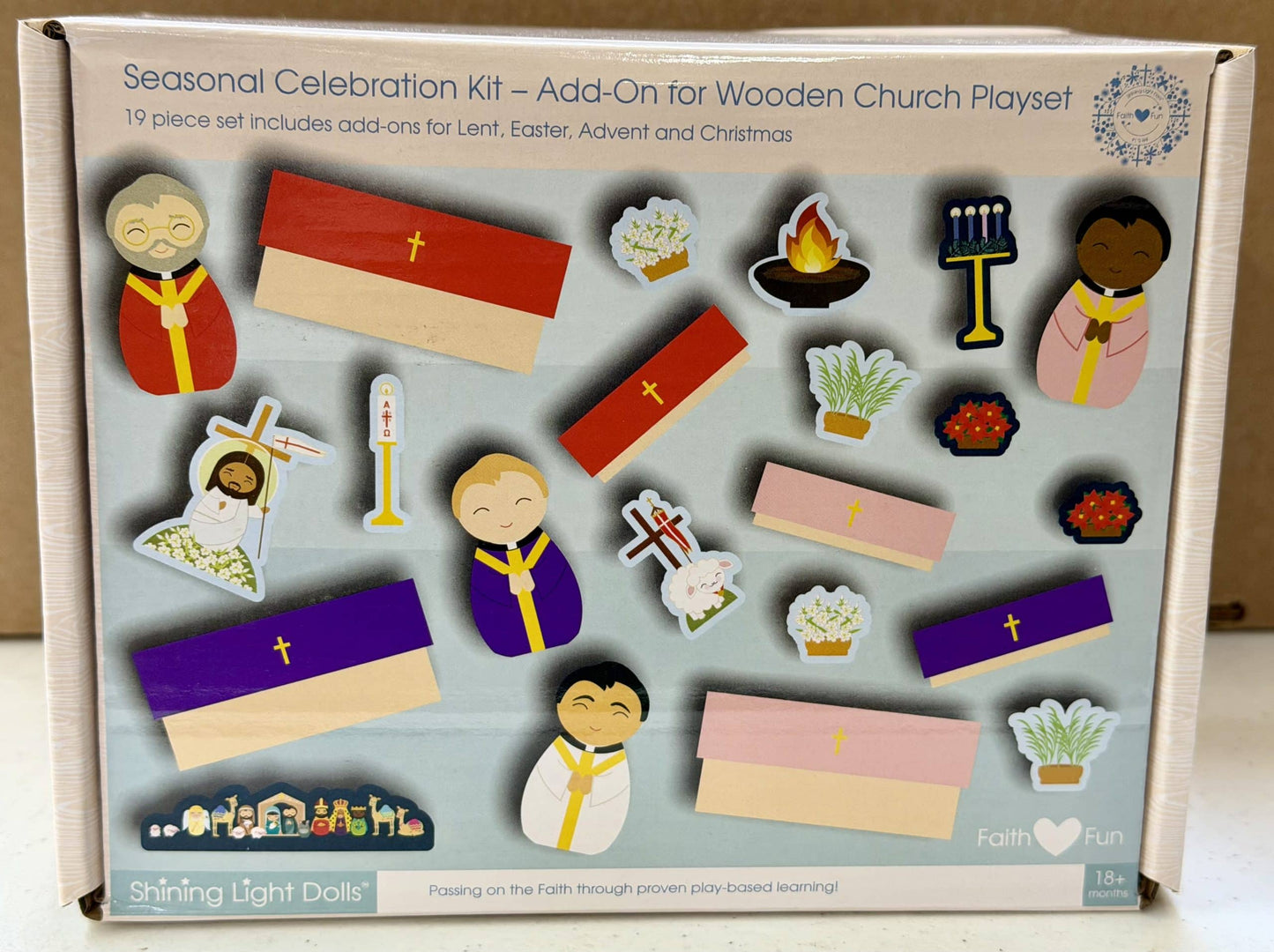 Seasonal Celebration Kit (Add-On for Wooden Church Playset)