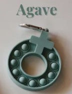Decade Rosary Pop-It Keychain