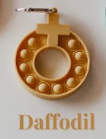 Decade Rosary Pop-It Keychain