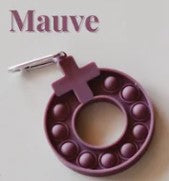 Decade Rosary Pop-It Keychain
