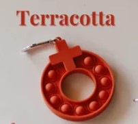 Decade Rosary Pop-It Keychain